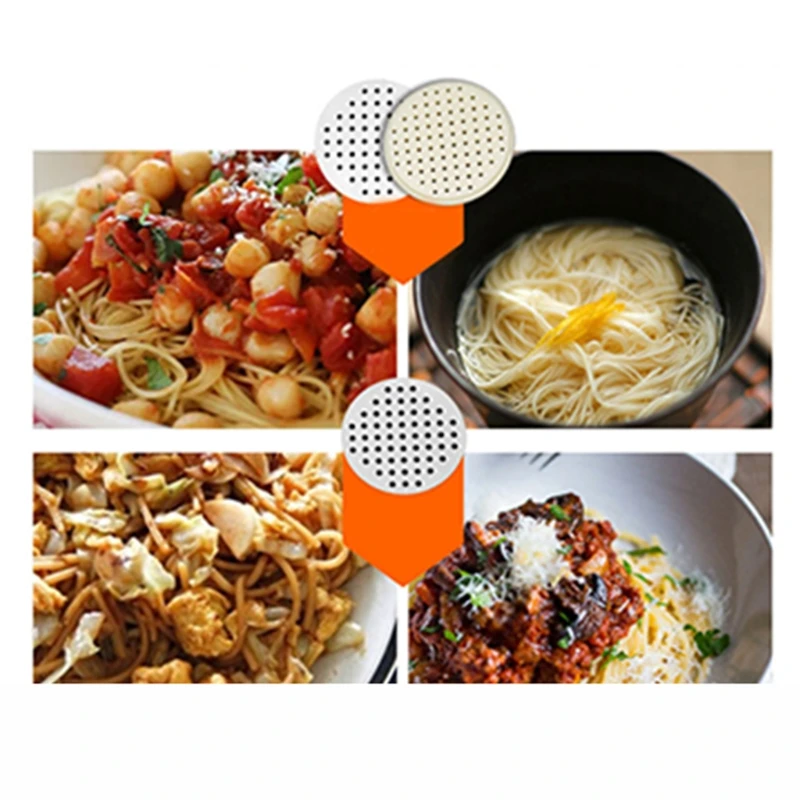 Stainless Steel Manual Pasta and Maker Fettuccine Spaghetti Lasagne Ravioli Tagliatelle Maker Dough Roller Press