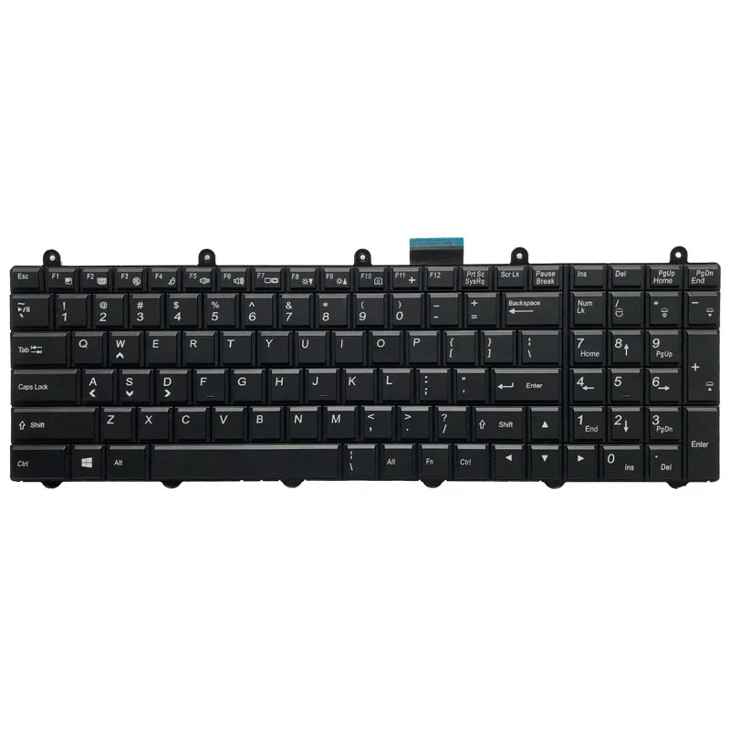 Keyboard for Clevo P651SG P650SG Gaming Laptop Keyboard US English Backlit