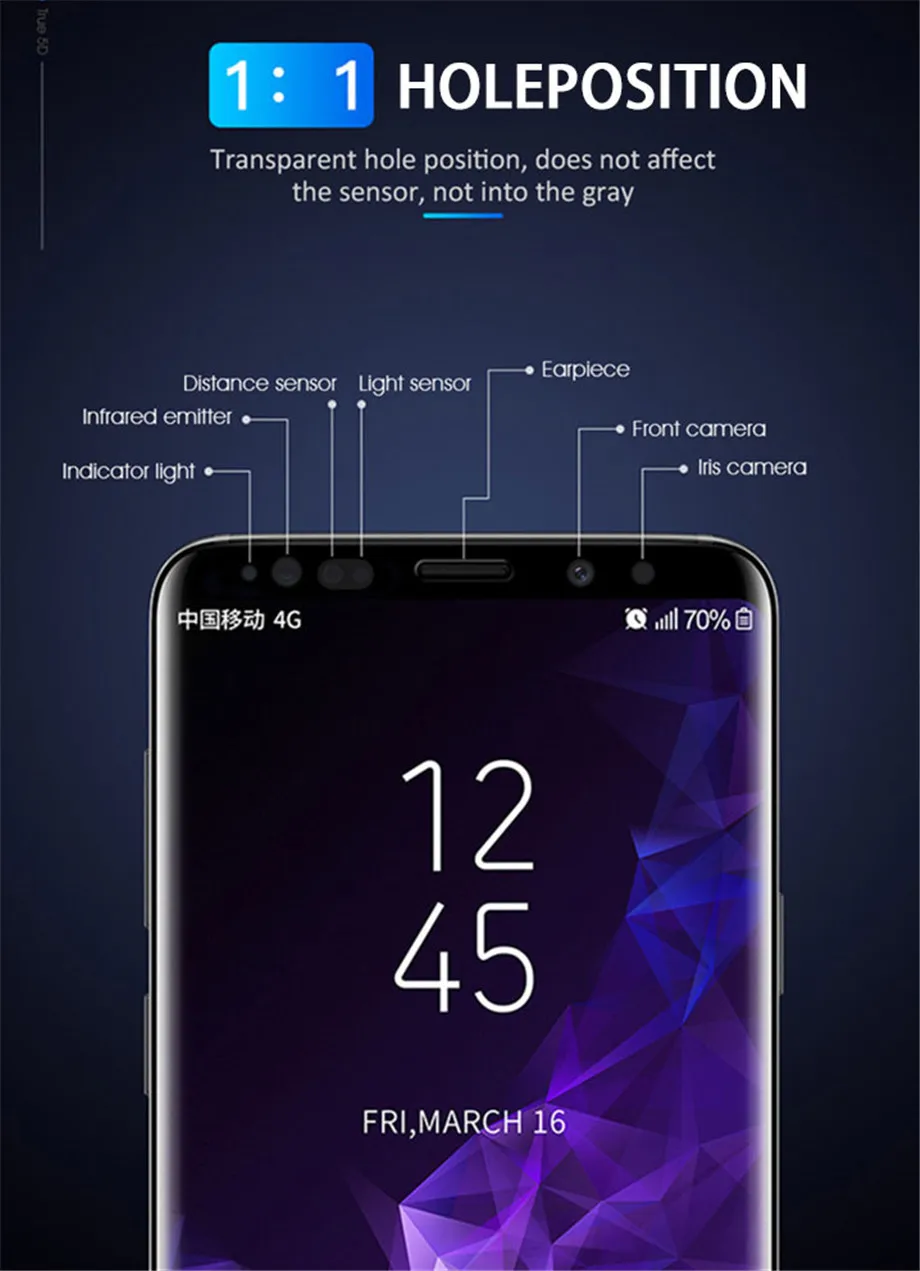 99D изогнутое полное покрытие из закаленного стекла для samsung Galaxy S9 S8 Plus Note 9 8 Защита экрана для samsung S7 S6 Edge стеклянная пленка