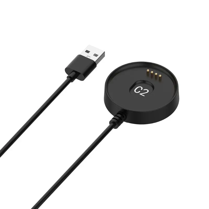 USB Смарт-часы зарядное устройство с 1 м USB данных и зарядный кабель для Ticwatch C2 LX9A