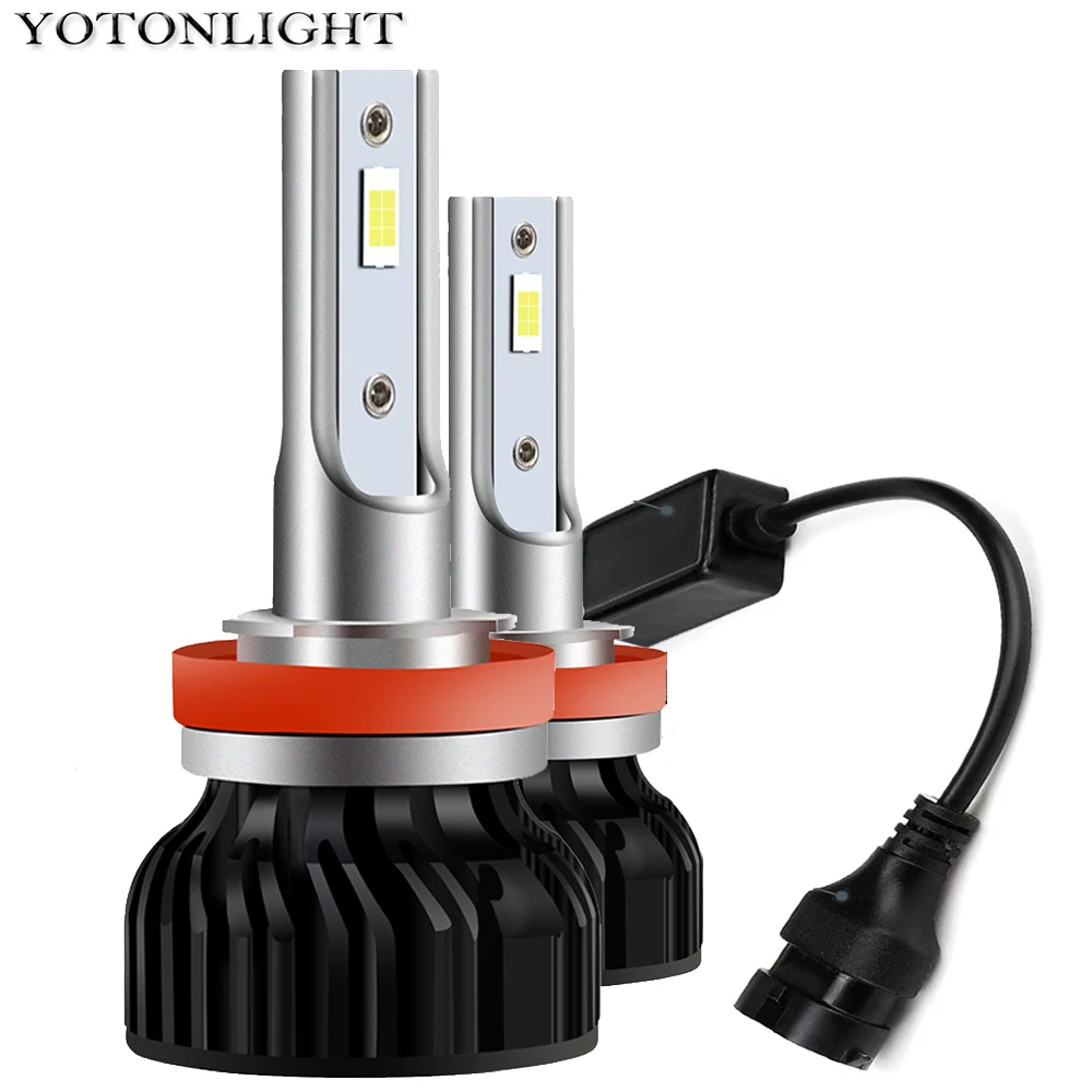YOTON светильник 2 шт. 9005 Hb3 Led H11 лампа H4 H7 светодиодный головной лампы H1 9006 Hb4 60 Вт 12000lm