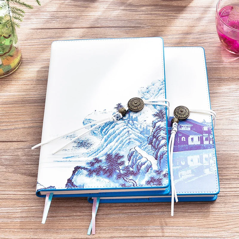 Chinese Style Notebook Simple Business A5 Thicken Literary Exquisite Vintage Notebook 1PCS Chinese Style Notebook Simple Business A5 Thicken Literary Exquisite Vintage Notebook 1PCS