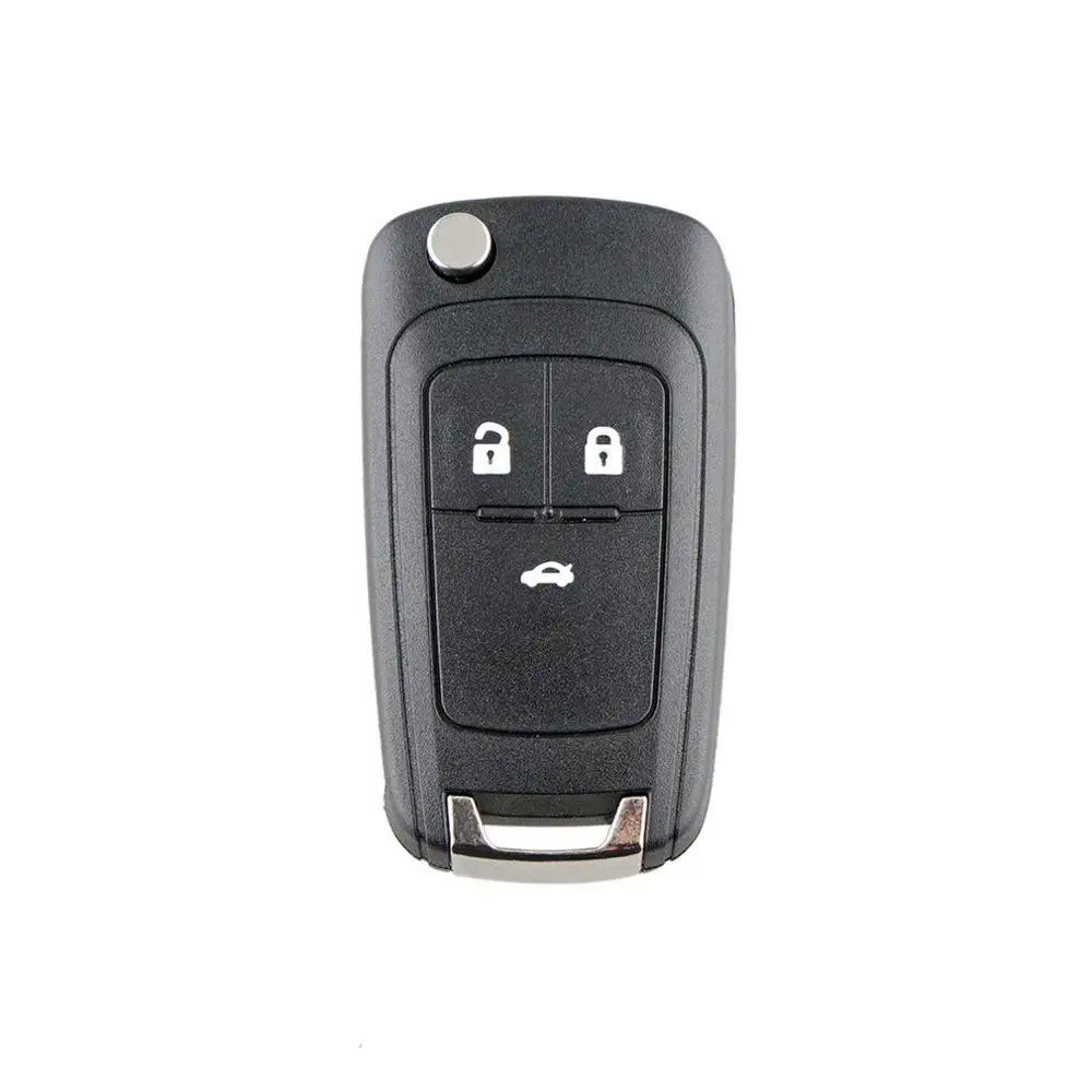 2 кнопки флип Брелок чехол для Vauxhall Opel Astra Insignia логотип A54 складной ключ Чехол протектор