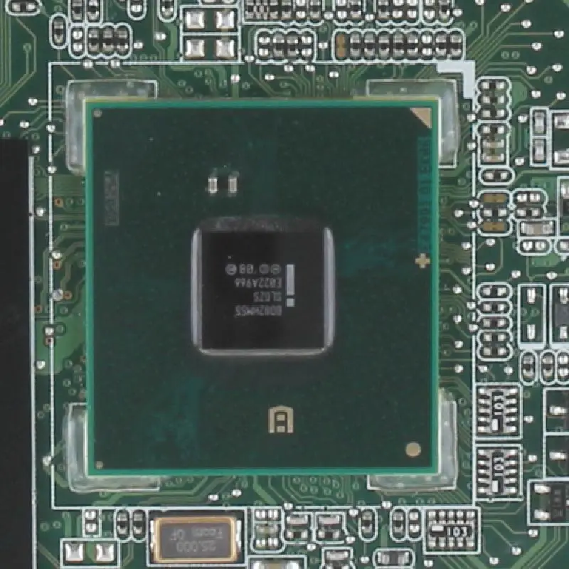 asus k52f pga 989 rev.2.0 hm55 Placa-mãe para notebook - Imagem 4