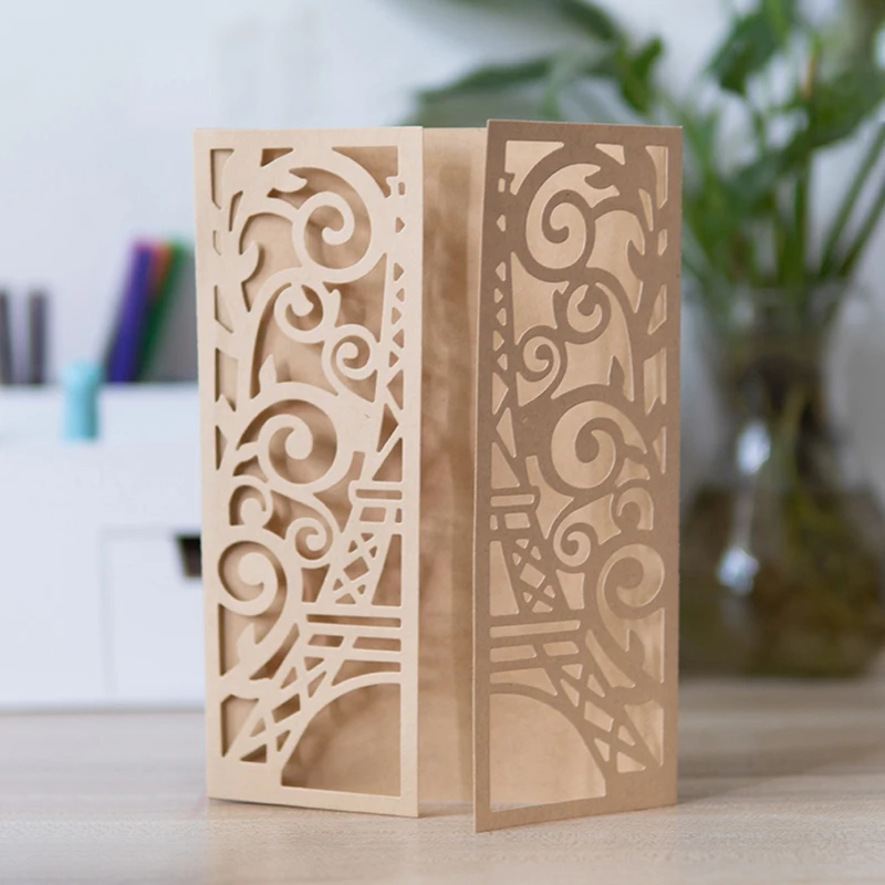 Металлические Вырубные штампы с изображением Эйфелевой башни новинка 2020