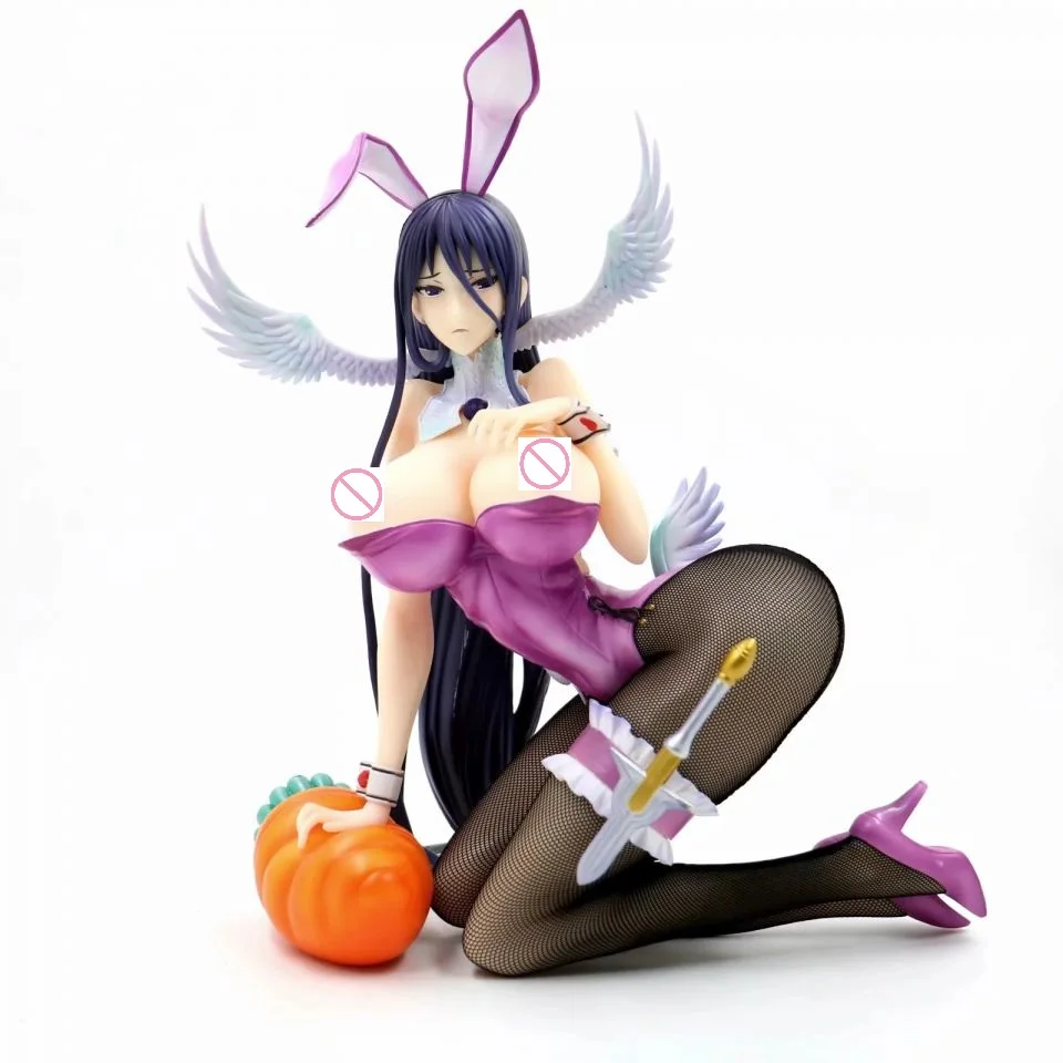 Родные связывающие чисто белые Волшебные девушки Zettai Junbaku Mahou Shoujo Misa Suzuhara Bunny Ver. Сексуальная ПВХ фигурка модель игрушки - Цвет: 29cm Hard Ver No box