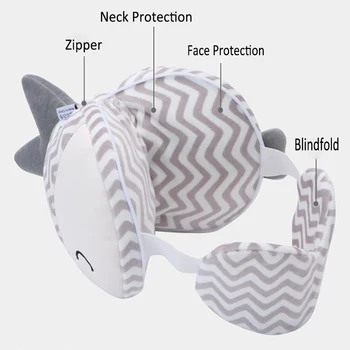 

Neck Bone Pillow Collar for Home Couch Office Desk Chair Recliner Replacement Cover Dimensions Size 24cm*11cm*17cm Pain Relief