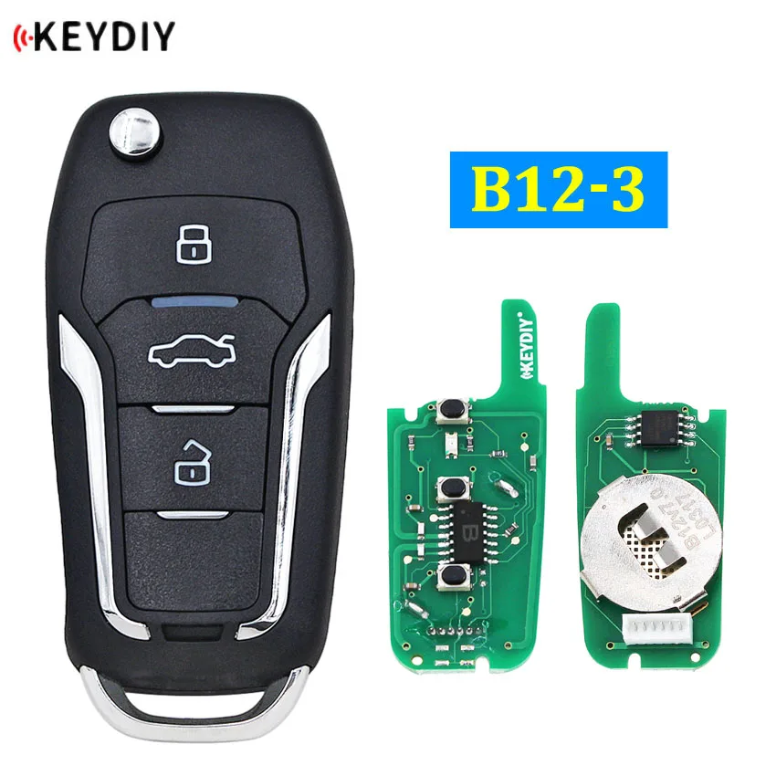 Флэш-Брелок дистанционного управления с 3 кнопками для автомобильного ключа в