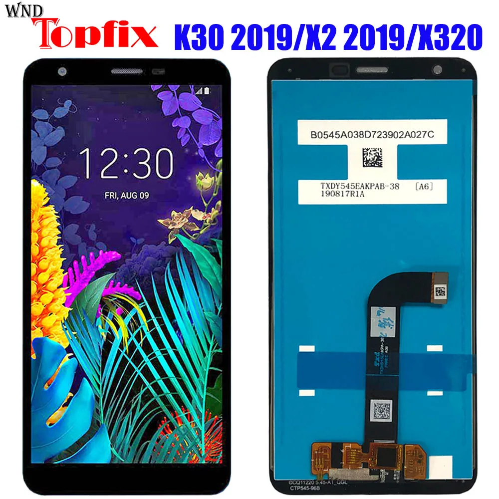 5 45 &quotдля LG K30 2019 ЖК дисплей кодирующий преобразователь сенсорного экрана в сборе