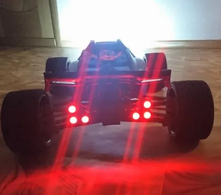 Супер светодиодный передний и задний свет для 1/10 TRAXXAS EREVO E-REVO 2,0