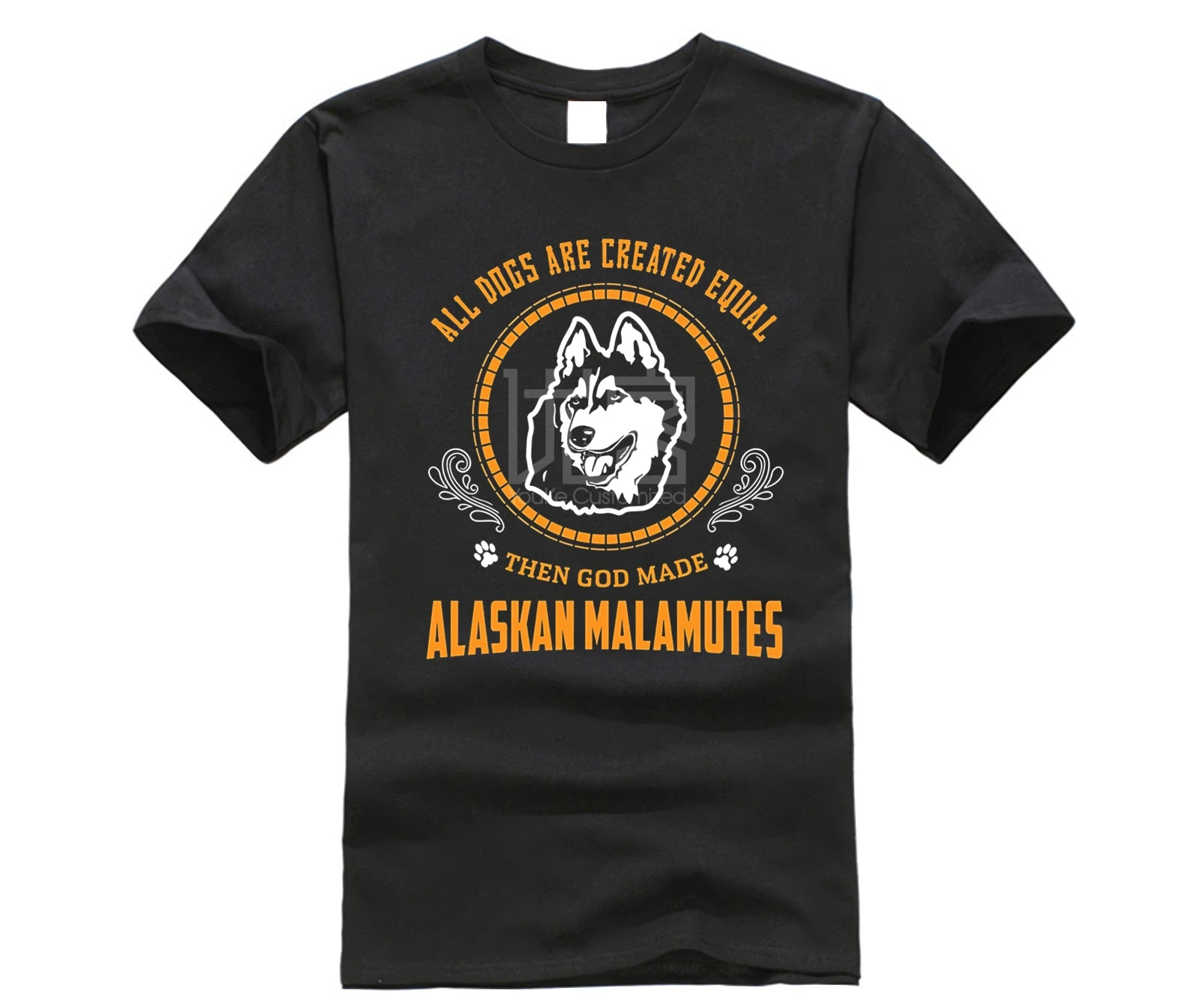 Брендовая мужская рубашка God Made alalaska Malamutes Dog Shirt | Мужская одежда