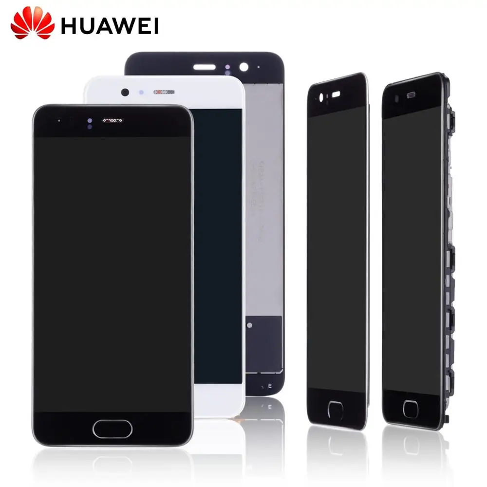 Скидка Дисплей для HUAWEI P10 VTR L09 VTR L10 VTR L29 LCD в сборе с тачскрином на рамке Оригинал 5.1 черный белый