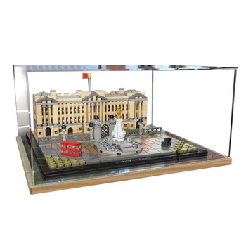 

Building Block Acrylic Display Box For Buckingham Palace 21029 (Display Box Included Only, No Model Kit) - Black (Solid Wood)