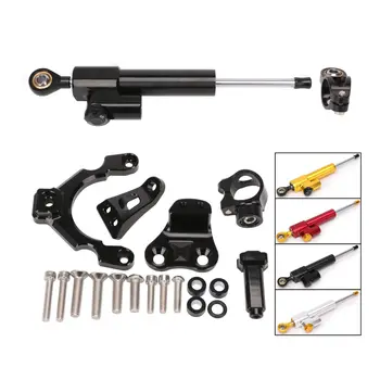 

Motorcycle scooter autobike Steering damper Stabilizer & Bracket For Kawasaki Z900 2017 2018