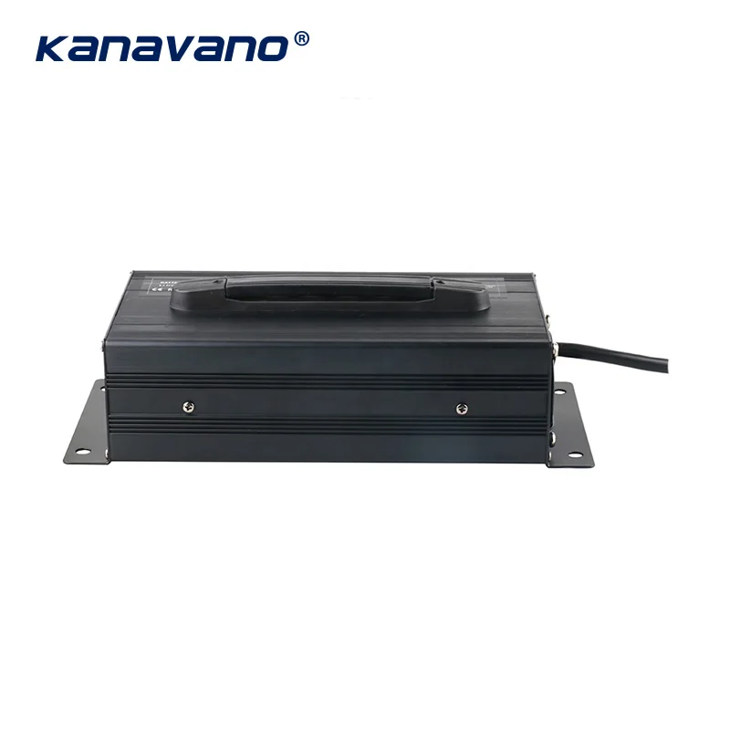 Kanavano Lifepo4 battery charger 24V30A automatic smart battery charger is suitable for electric forklifts electric vehicles