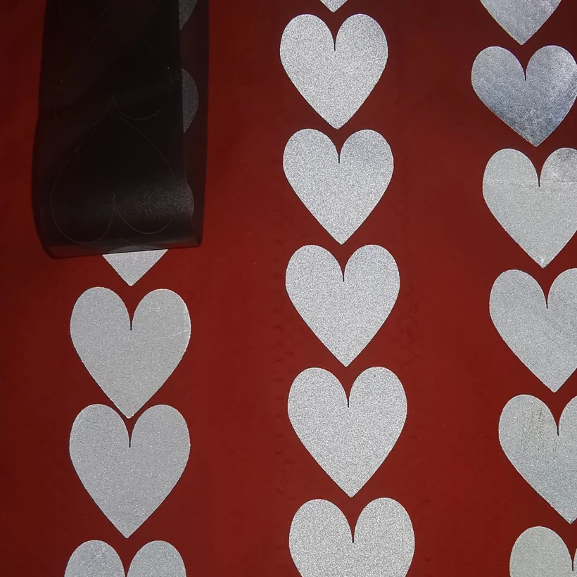 Película de vinilo de transferencia térmica reflectante de seguridad 3M, cinta reflectante de hierro plateado para ropa