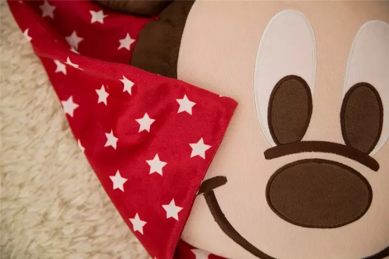 Disney Cute Mickey Mouse Pillow Case pink Couple Lovers Gift Pillow Throw Pillowcases Home Bedroom Two Pair Pillows Bedding Set