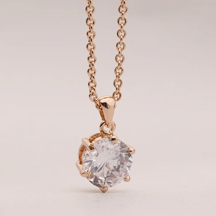

SUN & CLOUD Europe And America Cool Mid-length Necklace Women's Versatile Elegant Simple Pendant Hair Accessories
