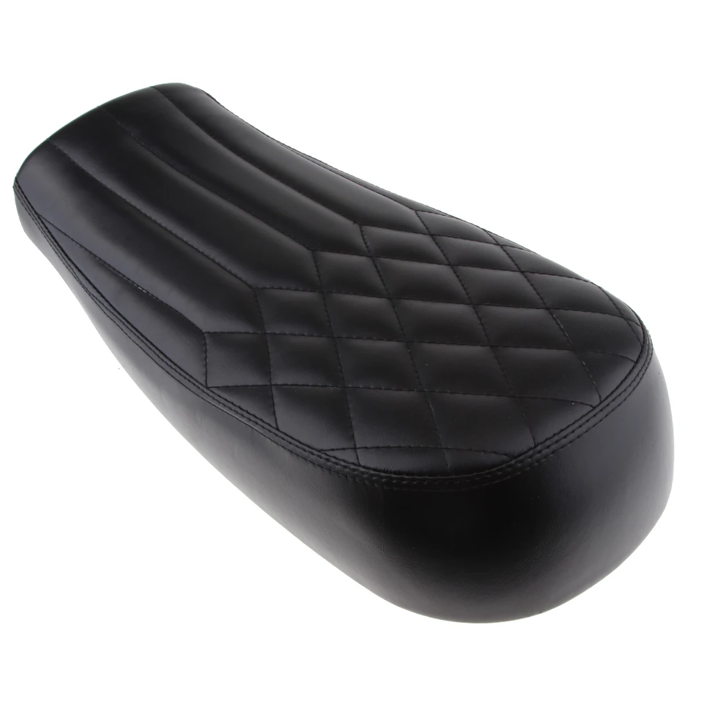 Motorcycle Seat Universal FLAT BRAT Vintage Saddle Seat For HONDA CG125 AX100 Retro Motorcycle Cafe Racer Seat