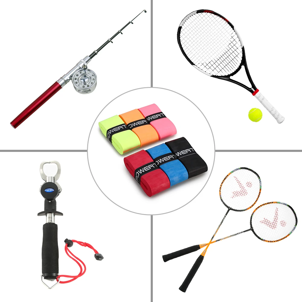 2pcs YY Antislip Absorption Tennis Badminton Squash Racket Overgrip CA 6 COLOR 2pcs YY Antislip Absorption Tennis Badminton Squash Racket Overgrip CA 6 COLOR