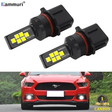 Белый Canbus P13W светодиодный светильник DRL для Toyota 86 GT Subaru VA WRX STI Forester Impreza BRZ Ford FM Mustang светодиодный противотуманный DRL светильник s