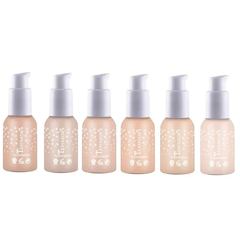 6 цветов Prime косметика/основа Увлажняющая Основа для лица жидкая Prime Foundation Long Wear Oil-control матовый консилер мягкий для лица предварительно молочный