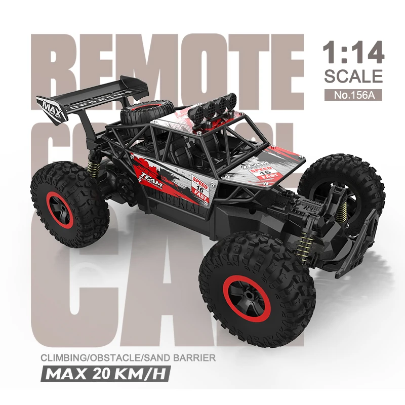 

1:14 RC Car 2.4GHZ Radio Control Vehicle Buggy Charger Toys Stunt Drift Alloy Nitro Gas Power Hobby Car Model Christmas Gift kid