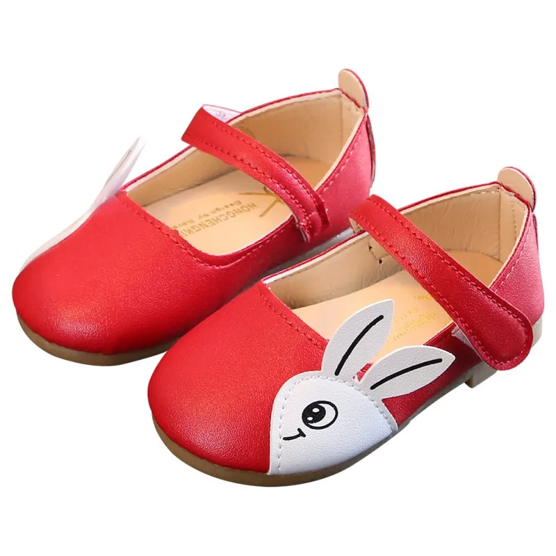 

Newborn Summer Baby Shoes Kid Boy Girl Rabbit Head PU First Walker Anti-slip Soft Sole Toddler Sneaker
