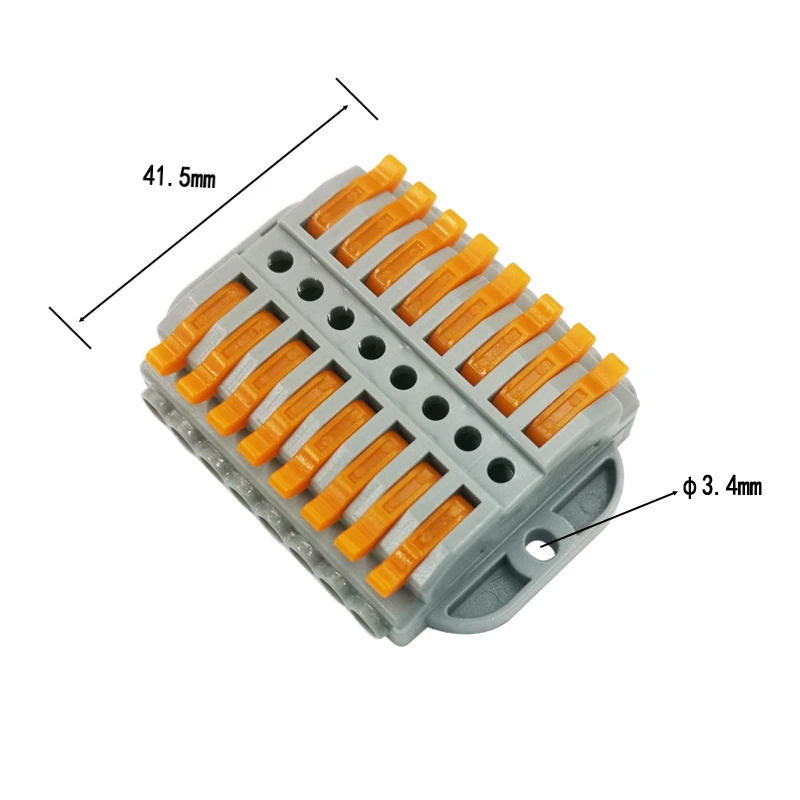 1PCS Wire Connector 2/3/4/5/6/8 pin New Universal Docking Fast Wiring