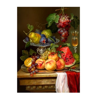 

5D DIY Diamond Embroidery Flower and Fruit Diamond Painting Cross Stitch Rhinestone Diamond Mosaic Home Decor