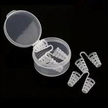 4 stks Gezond Slapen Aid Apparatuur Stop Snurken Magnetische Anti Snurken Apneu Neus Clip Mini Transparante Anti-Snurken