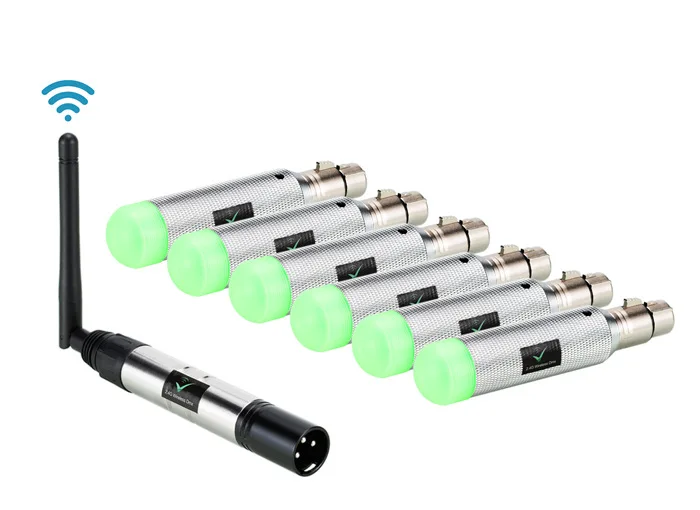 

Rechargeable Batteries-Wireless DMX512 Transceiver DMX Signal Transmitter Wireless Transmission Signal