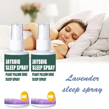 

75ml Lavender Pillow Sleep Spray Insomnia Essential Sleep Deep Spray Sleep Health Care Sleep Oil Liquid Enjoyable Soothe V4Z9