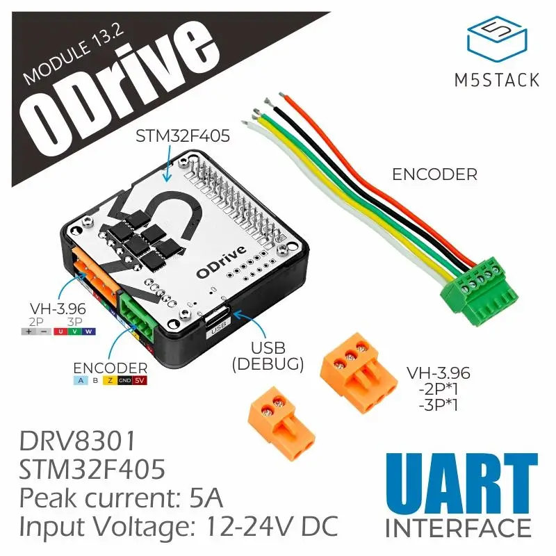 Oficial Odrive 13.2 Módulo Drv8301dca M5stack - Imagem 4