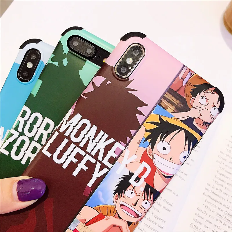 Monkey D Luffy чехол для iPhone 6 6s 7 8 plus X XR XS Max чехлы для телефонов новые классные Японские Аниме одна деталь Мягкий ТПУ задняя крышка Coque