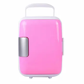 

4L Car Refrigerator Automoble Mini Fridge Refrigerators Freezer Cooling Box frigobar Food Fruit Storage Fridge Compressor