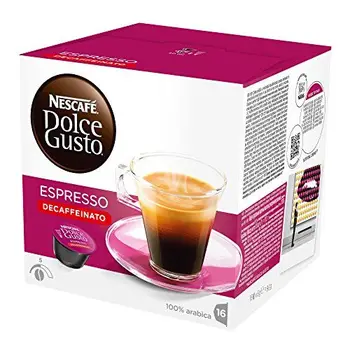 

Nescafé Dolce Gusto Espresso Decaffeinato, 16 Capsules