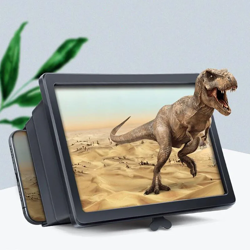 3D Лупа Телескопический усилитель мобильный экран Лупа очки экран удлинитель кронштейн мобильный экран видео лупа