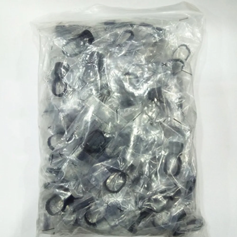 50pcs Microblading Pigment Glue Rings Finger Glue Ink Rings with Sponge Cups Caps Tattoo Tool Finger Ring Holder Container
