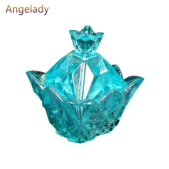 

Round stripe storage jewelry box DIY crystal Epoxy Resin Mold Silicone storage F3MD