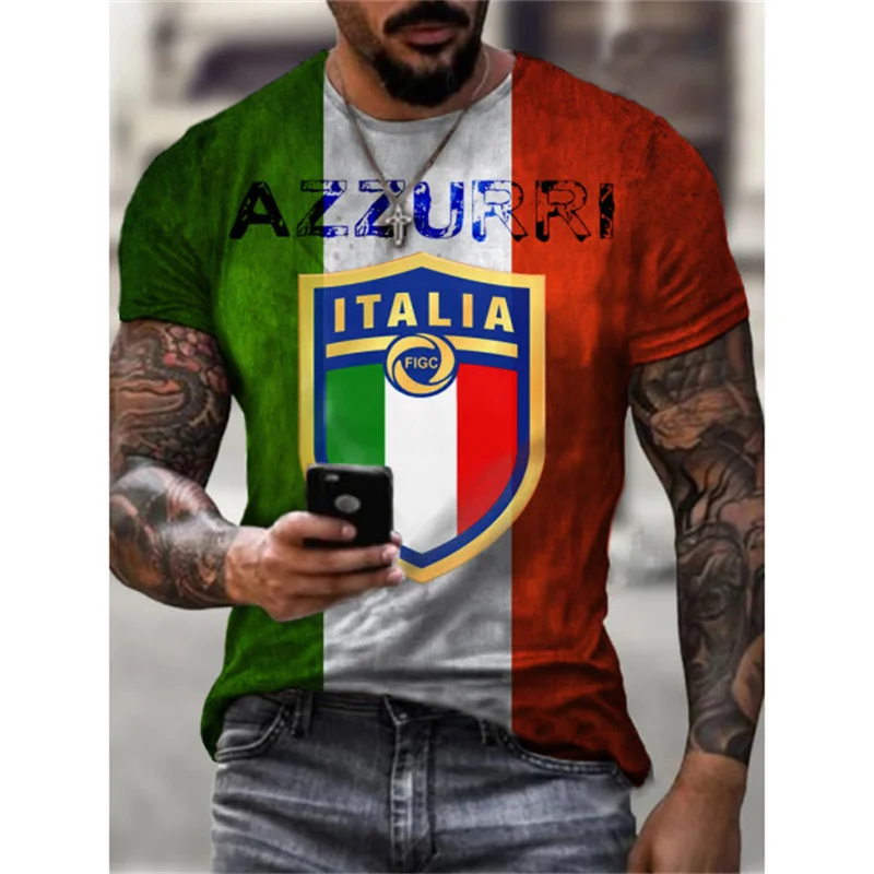 New 2022 Summer Man Fashion T shirt Harajuku Men's 3D Printing Casual Sports T-shirt O-neck Casual Short Sleeve Tops Men Clothes