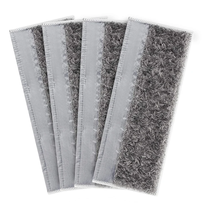 

4 Pack Washable Dry Mopping Pads Compatible Braava Jet M Series Reusable Dry Pads for Braava Jet M6 Robot Mop