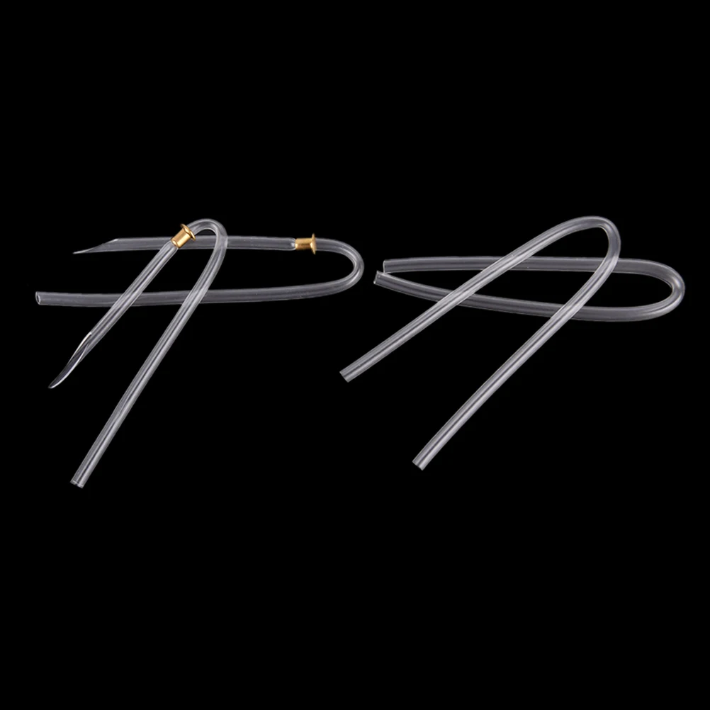 U Shape Transparent PVC BTE Hearing Aids Clear Earmolds Tubes Bent Tubing With Lock Preformed BTE Earmold bent tube 1pcs|Ear Care| - AliExpress