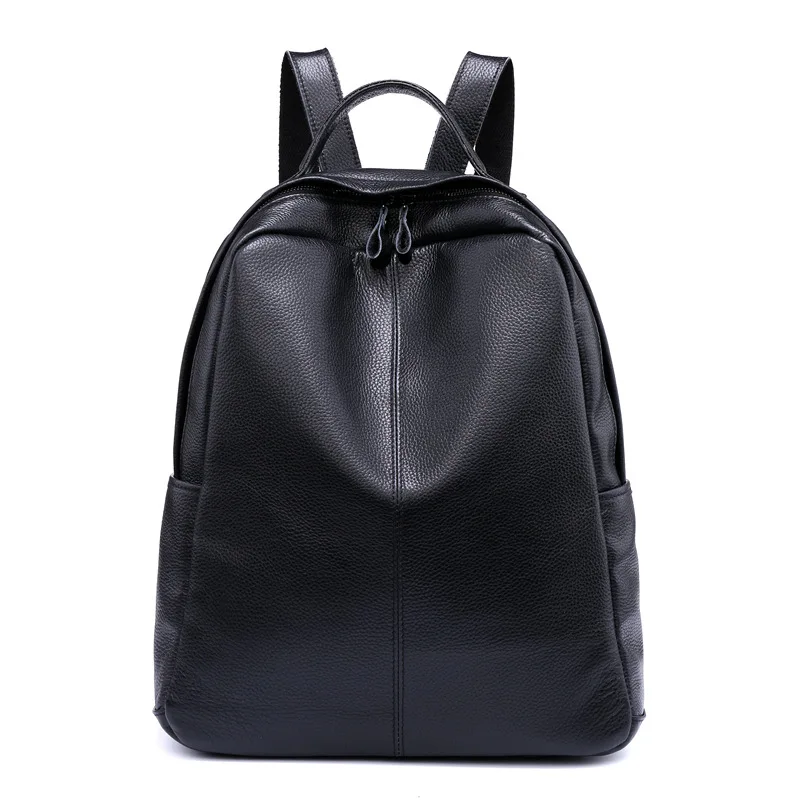 

Mu shi New Style Men Backpack First Layer Leather Backpack Genuine Leather Currently Available a Generation of Fat