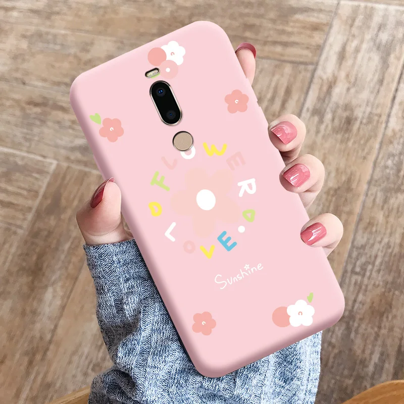 Love Shape TPU Soft Shell For Meizu V8 Prime Case Matte Silicone Fundas For Meizu M8 Case Cute Cartoon Phone Cover For M8 Lite 