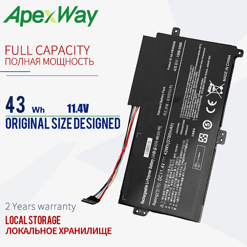  11.4V Laptop battery AA-PBVN3AB Np470 for Samsung NP370R5E Np510 NP370R5E 1588-3366 np450r5e NP51OR