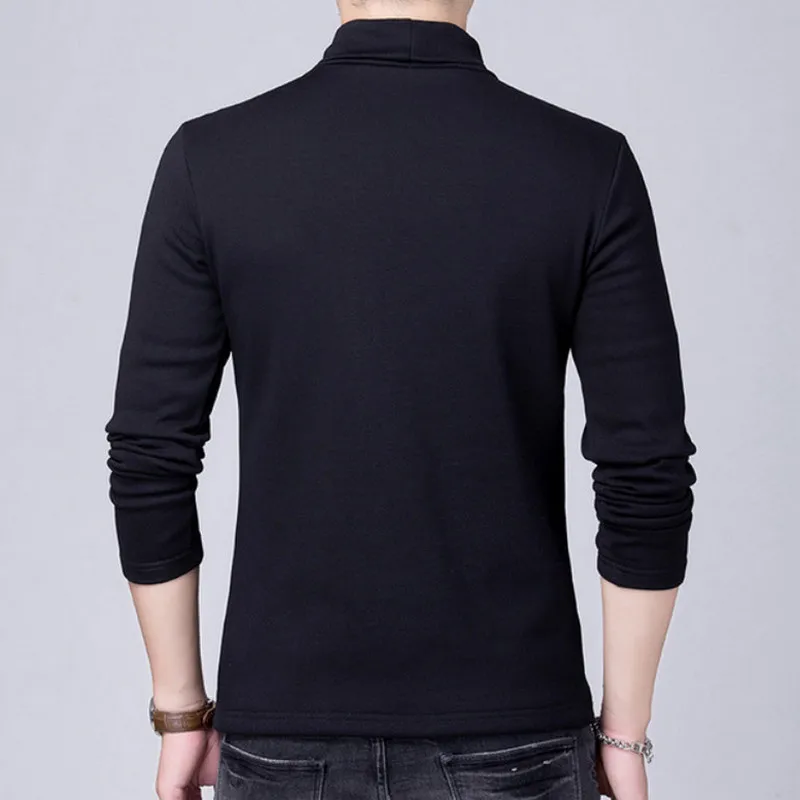 Новый 2019 Для мужчин комплект весна осень зима Мужчин's Свитер с воротником