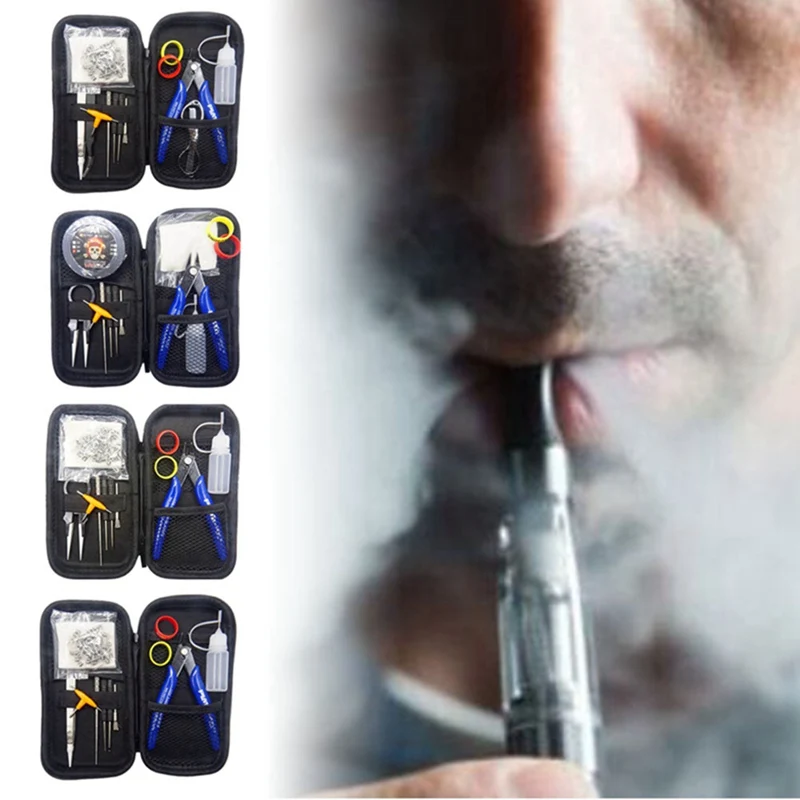 Набор инструментов для самостоятельного Наборы электронная сигарета хлопок