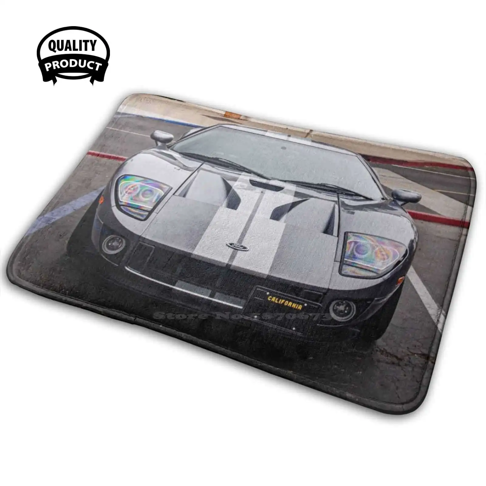 Ford Gt Soft House Famiglia Antiscivolo Tappeto Tappeto Gt Auto Auto Auto Auto Automotive
