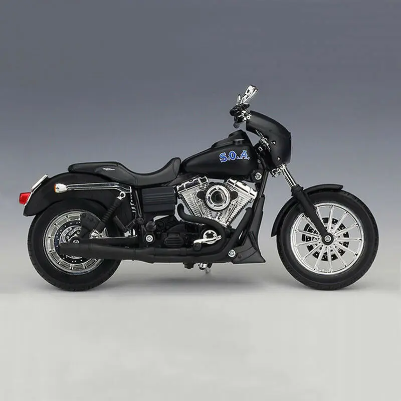 Maisto 1:12 Harley 2006 FXDBI Dyna Street Bob ALEX "TIG" Trager SOA мотоцикл литая под давлением металлическая модель велосипеда в коробке